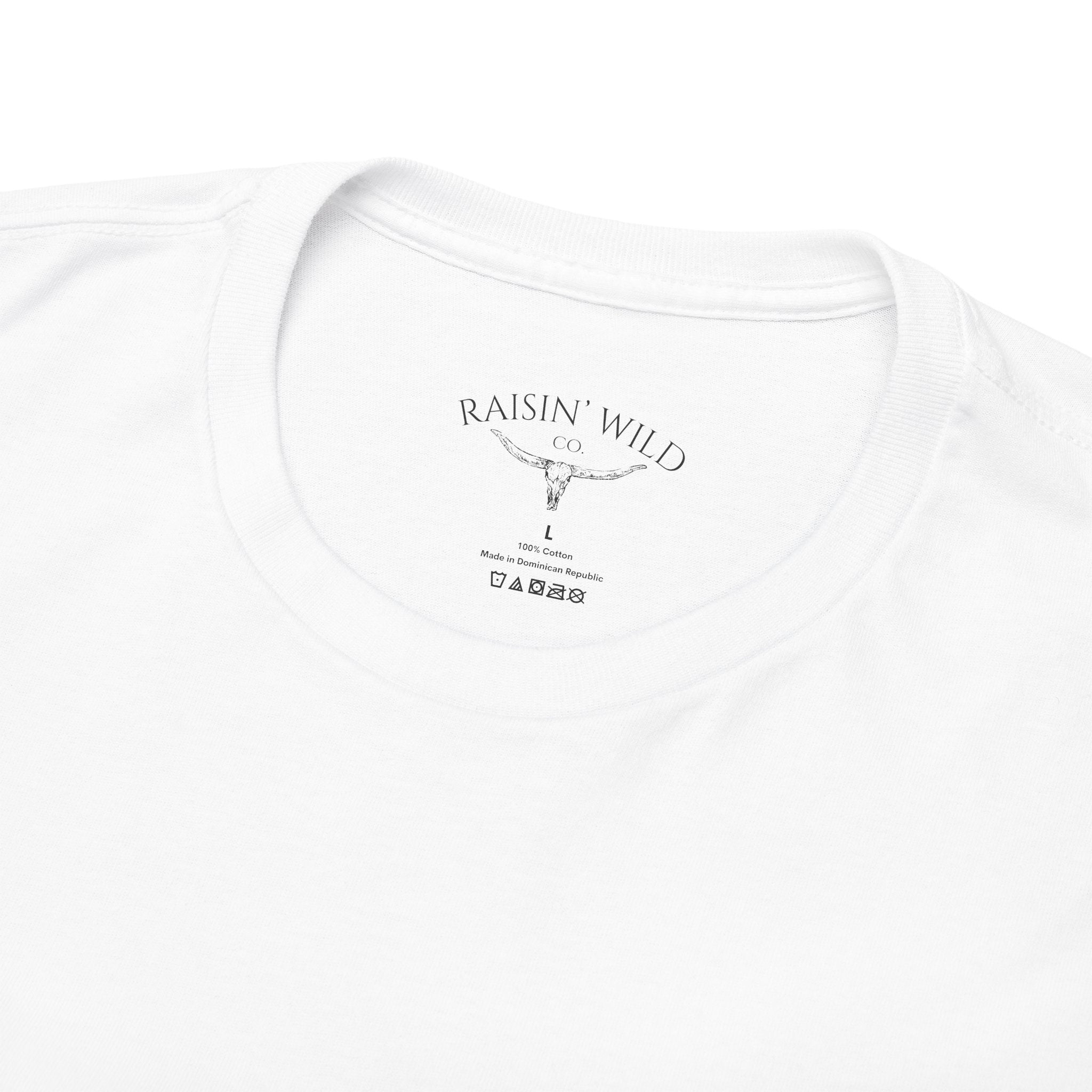 Forgiven Not Fragile Tee — Longhorn Skull Graphic Christian Cotton Tee