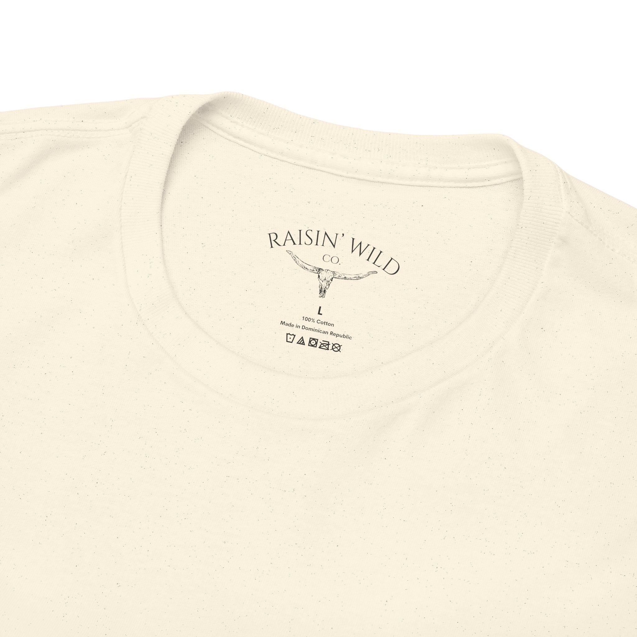 Forgiven Not Fragile Tee — Longhorn Skull Graphic Christian Cotton Tee