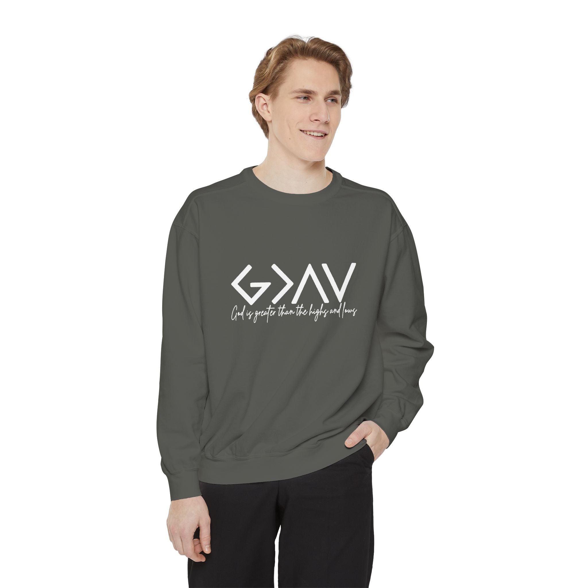 God Is Greater - Comfort Colors Crew