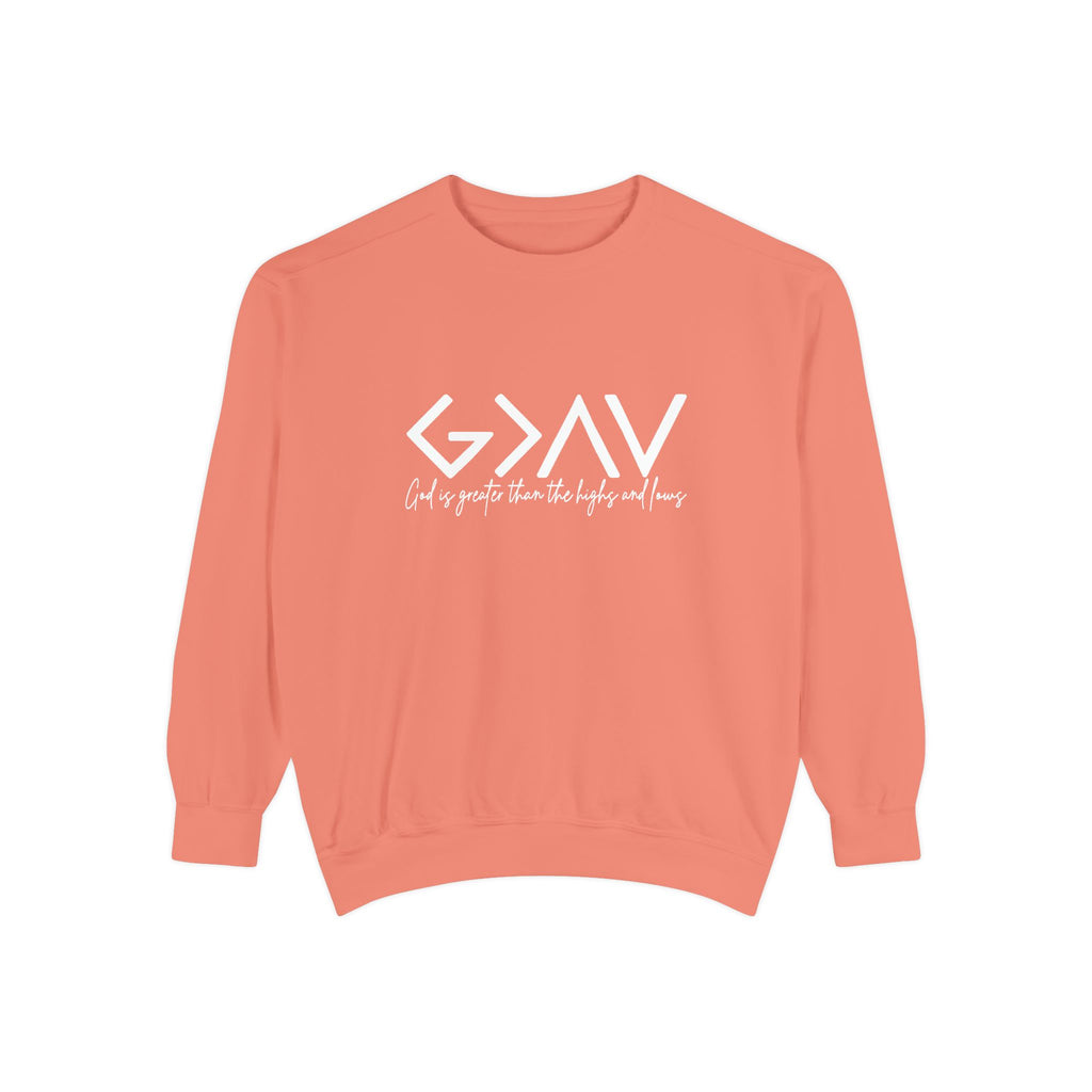 God Is Greater - Comfort Colors Crew