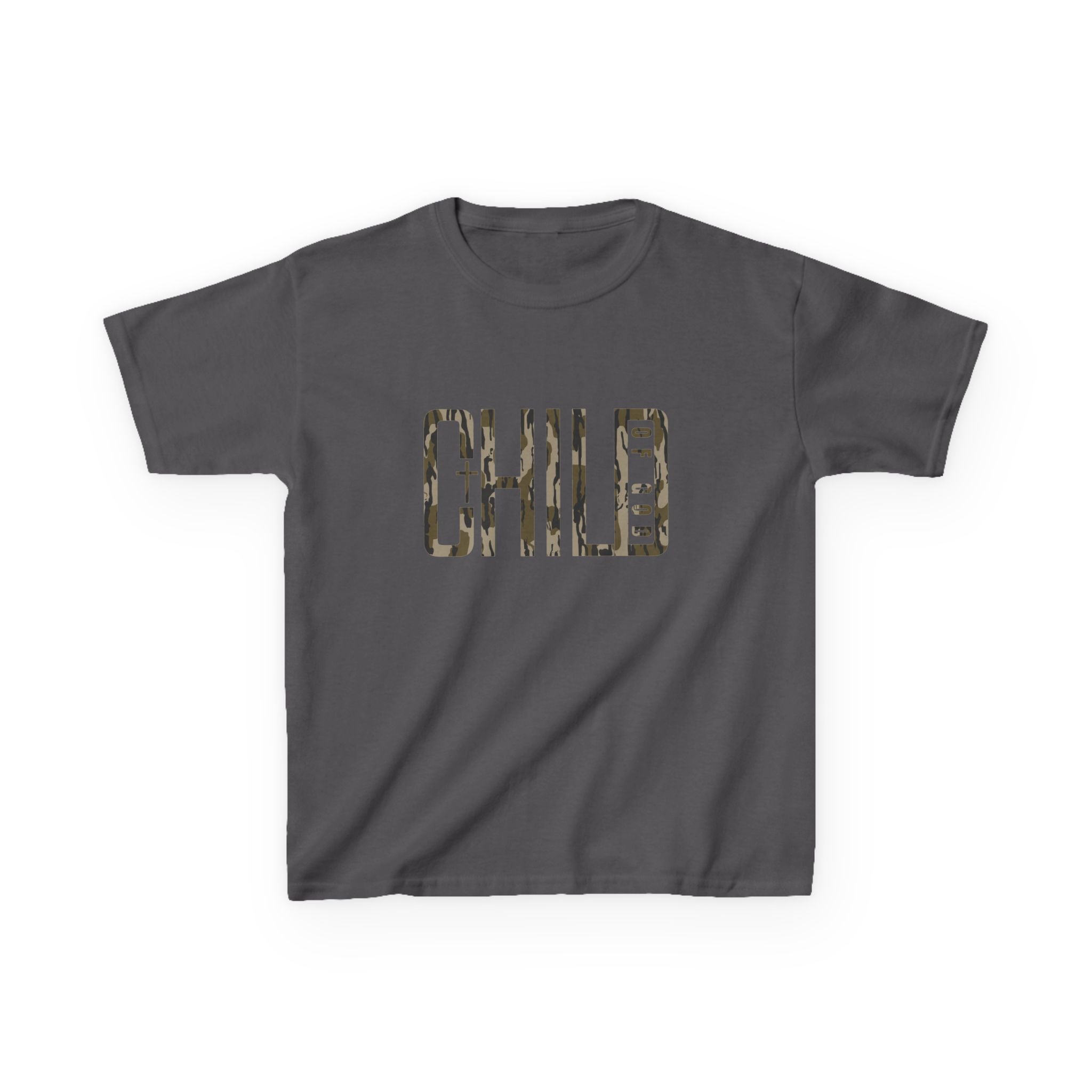 Youth Child of God Camo Tee