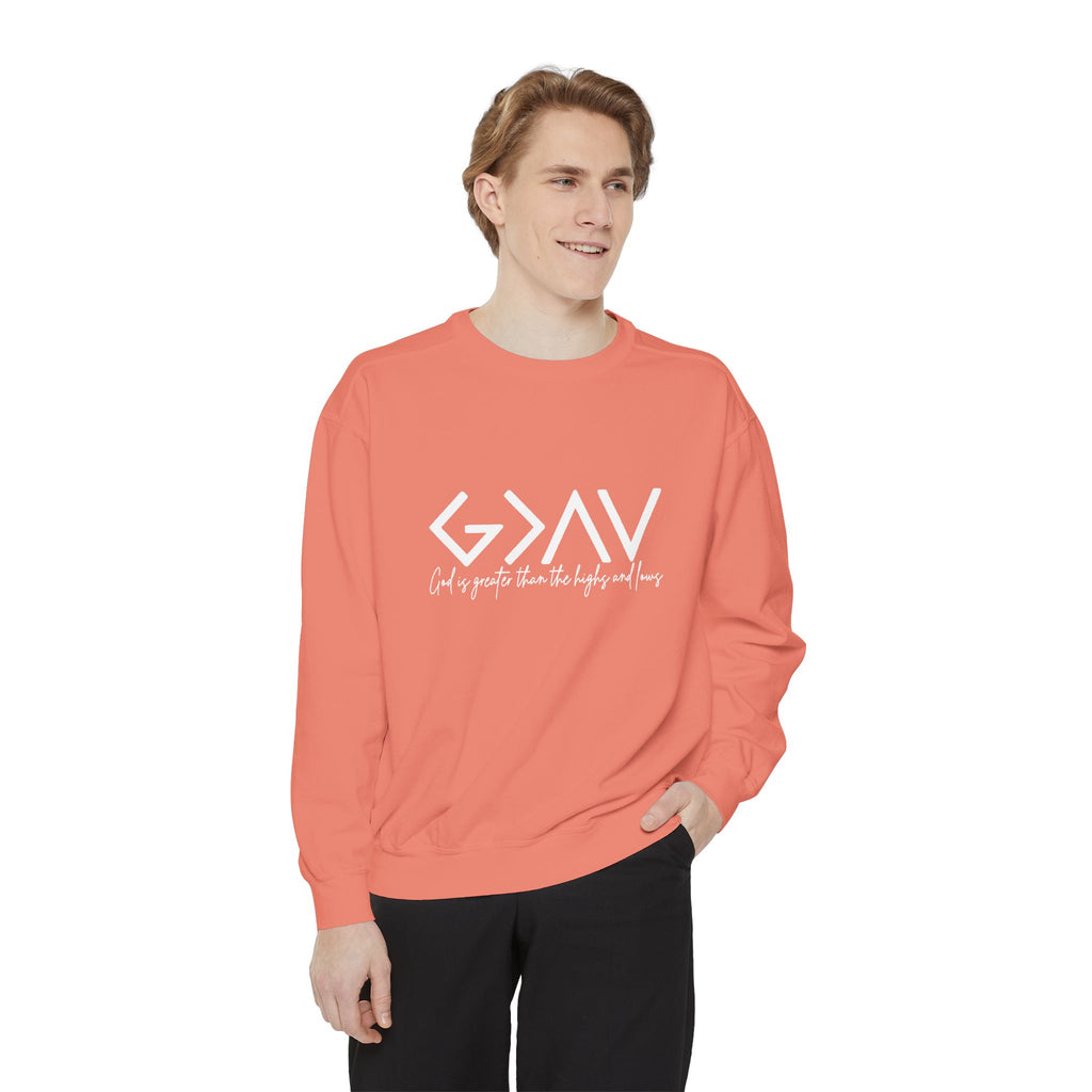 God Is Greater - Comfort Colors Crew