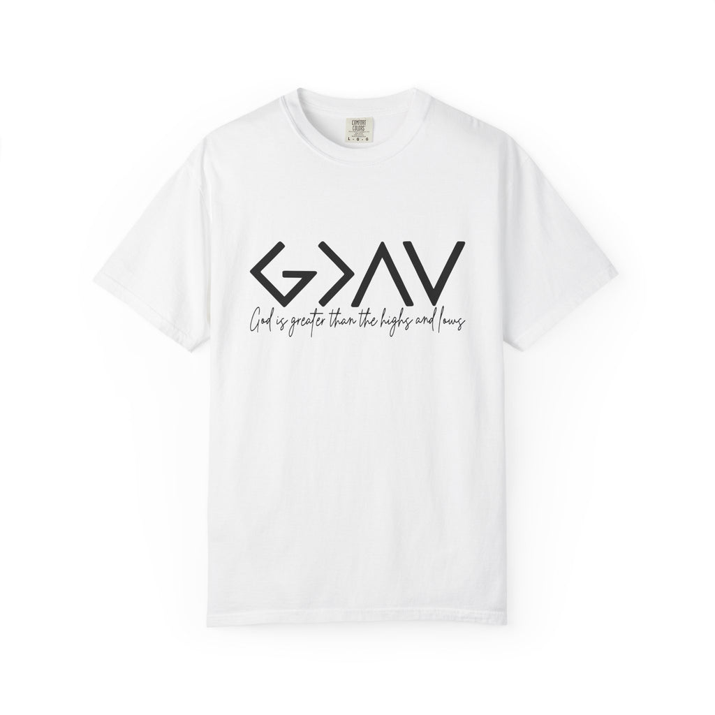 God Is Greater Tee - Comfort Colors