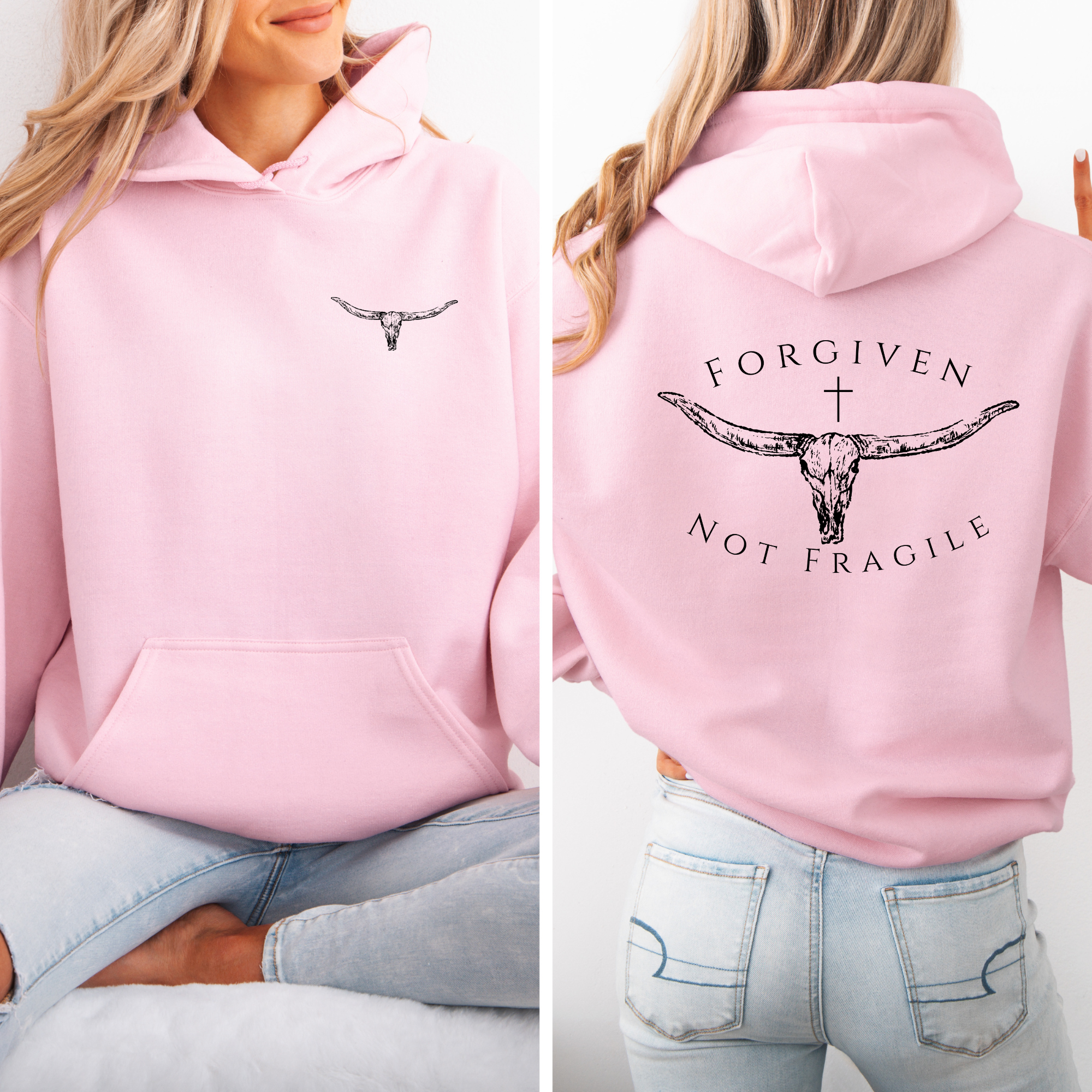 Forgiven Not Fragile Hoodie