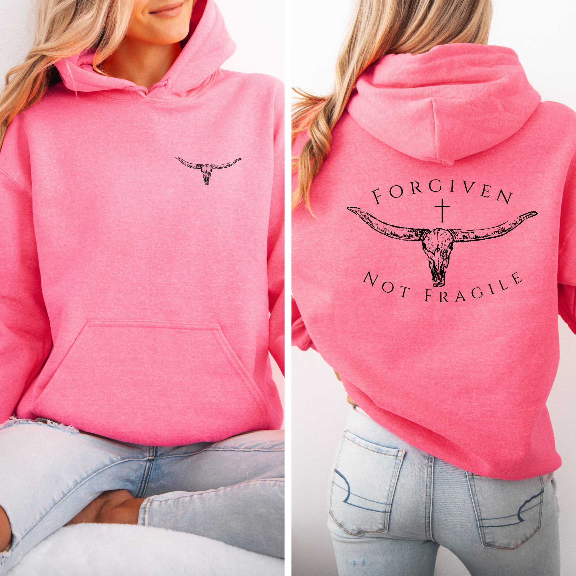 Forgiven Not Fragile Hoodie