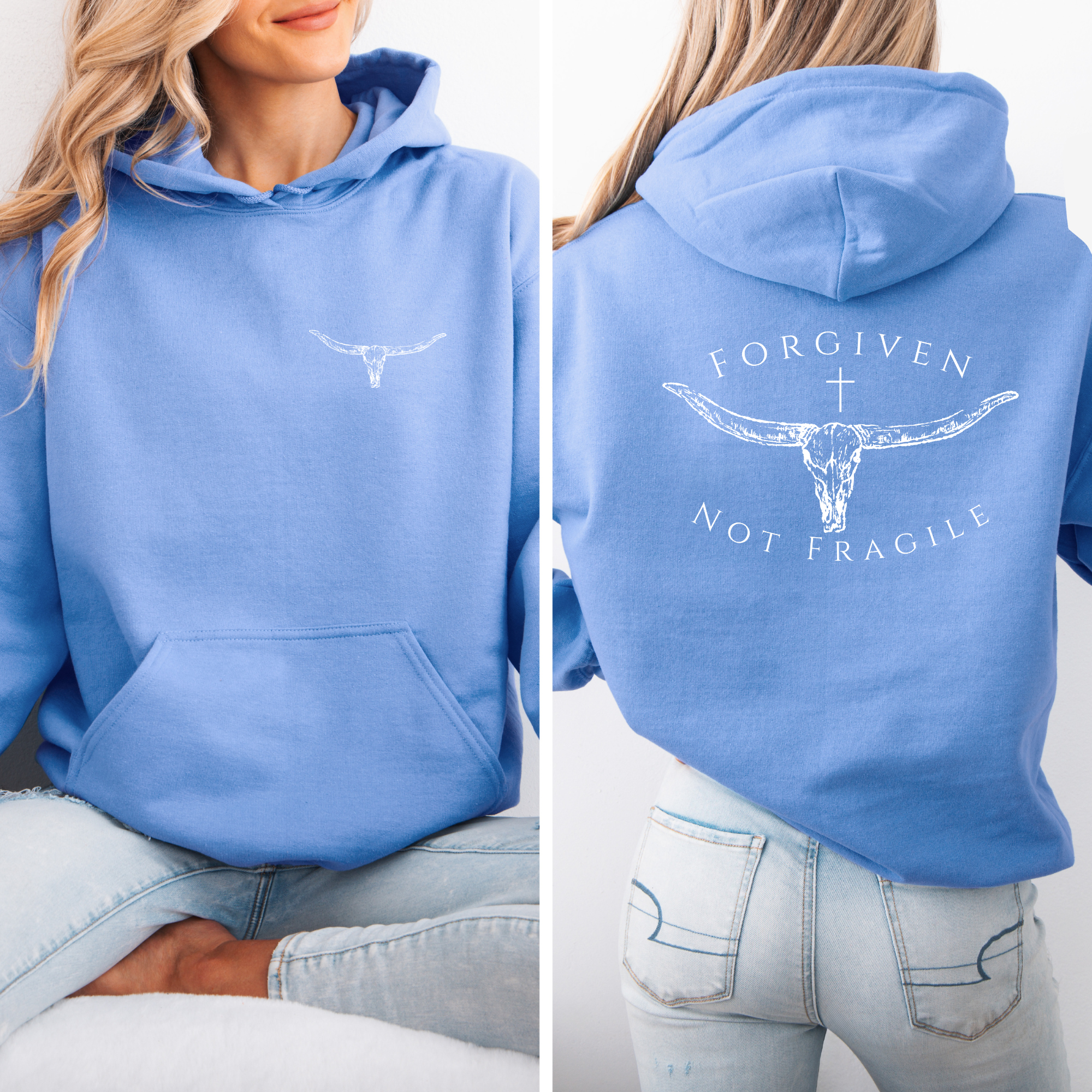 Forgiven Not Fragile Hoodie