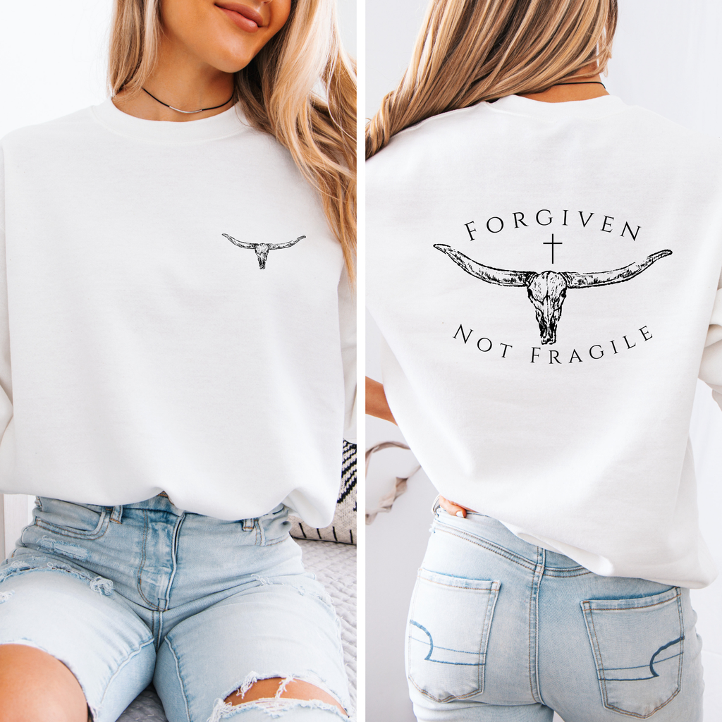 Forgiven Not Fragile Crewneck