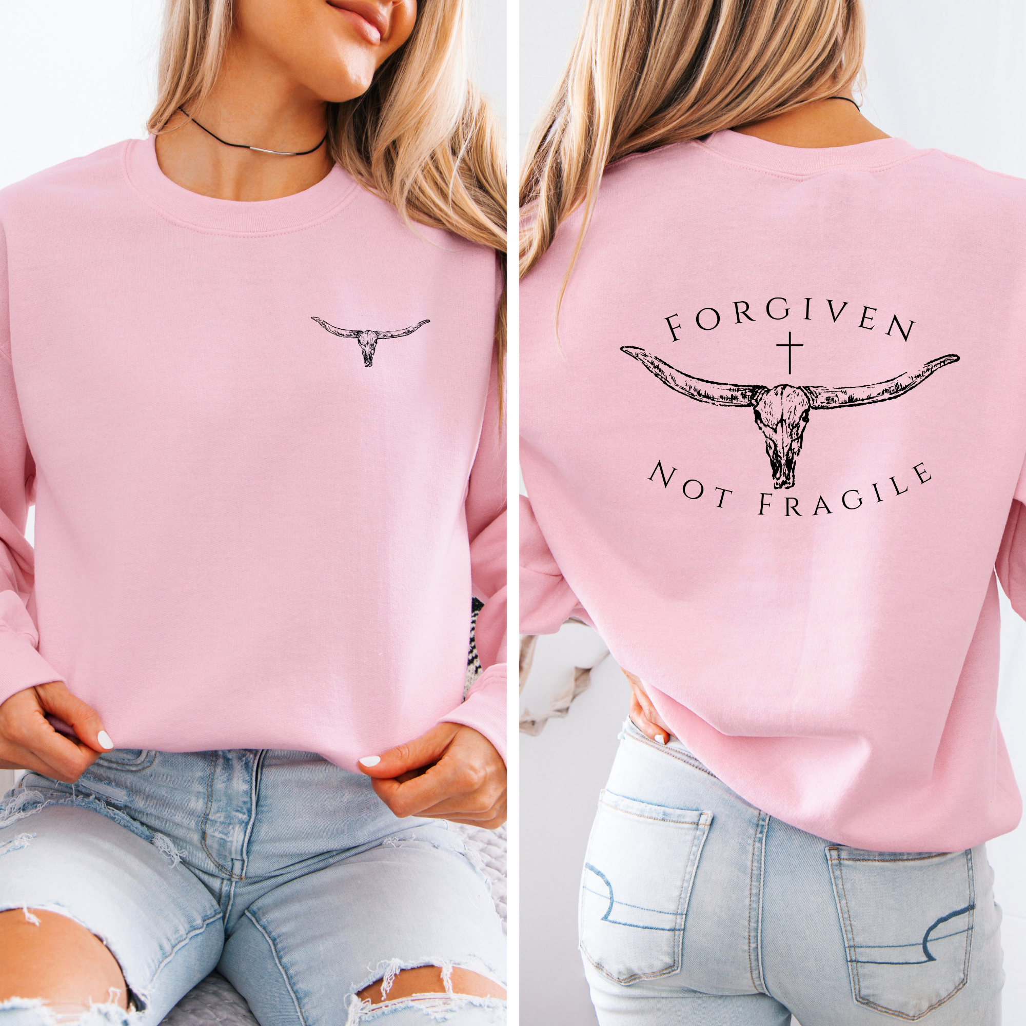 Forgiven Not Fragile Crewneck