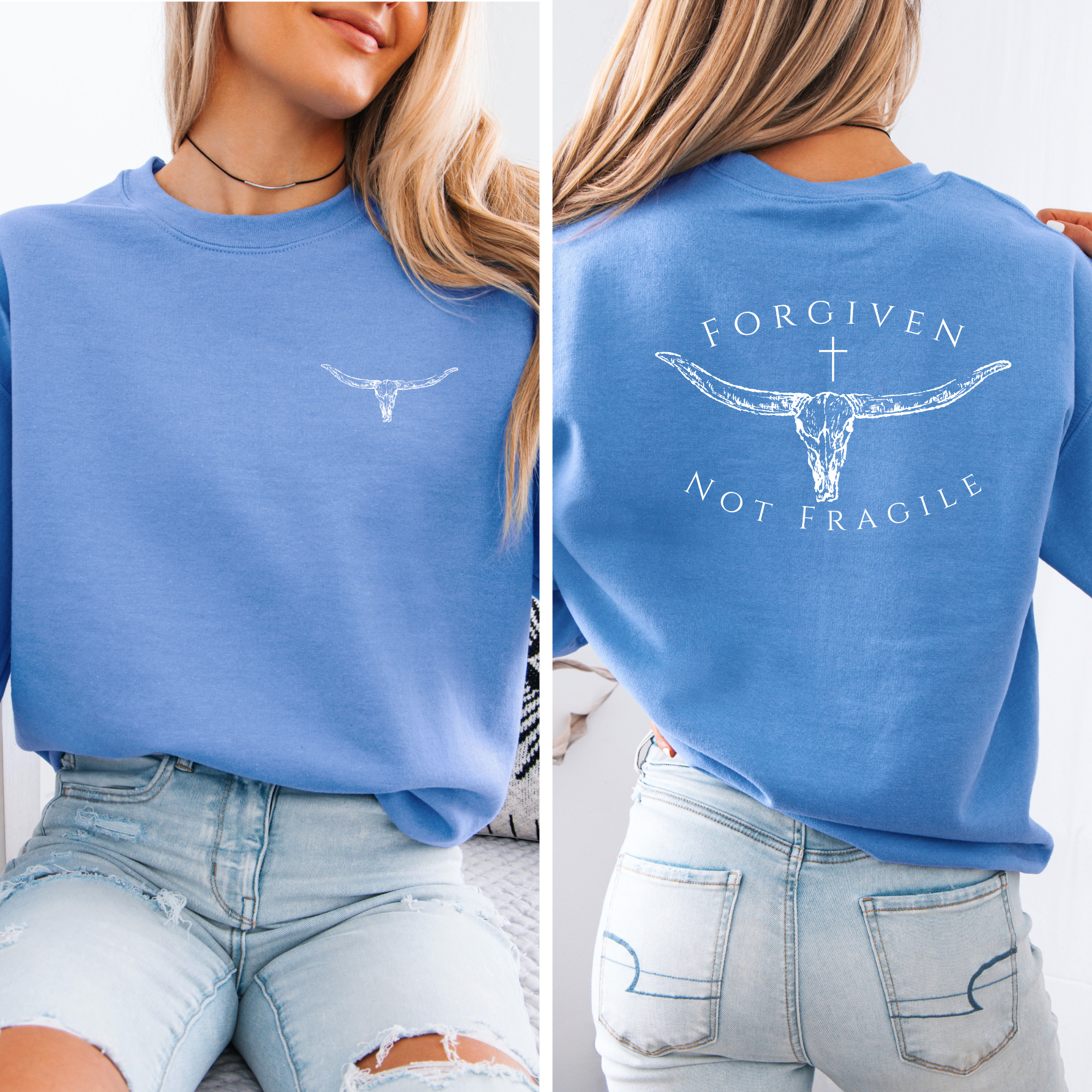 Forgiven Not Fragile Crewneck