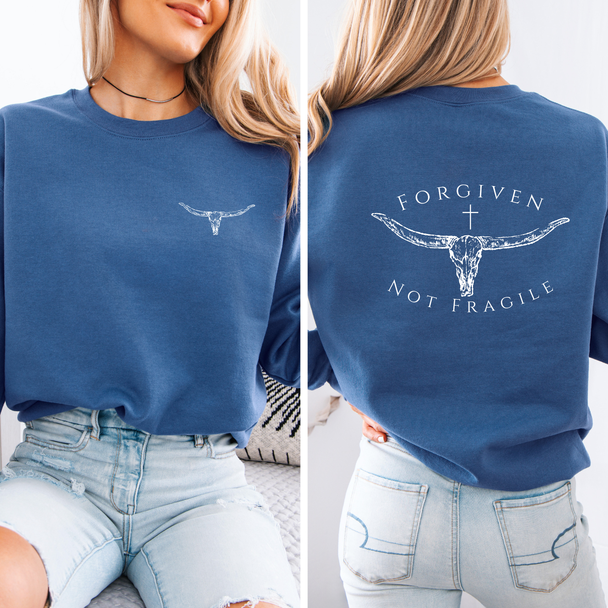 Forgiven Not Fragile Crewneck