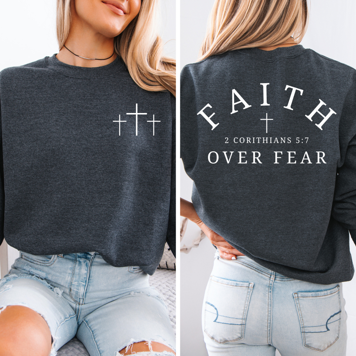 Faith Over Fear Crewneck