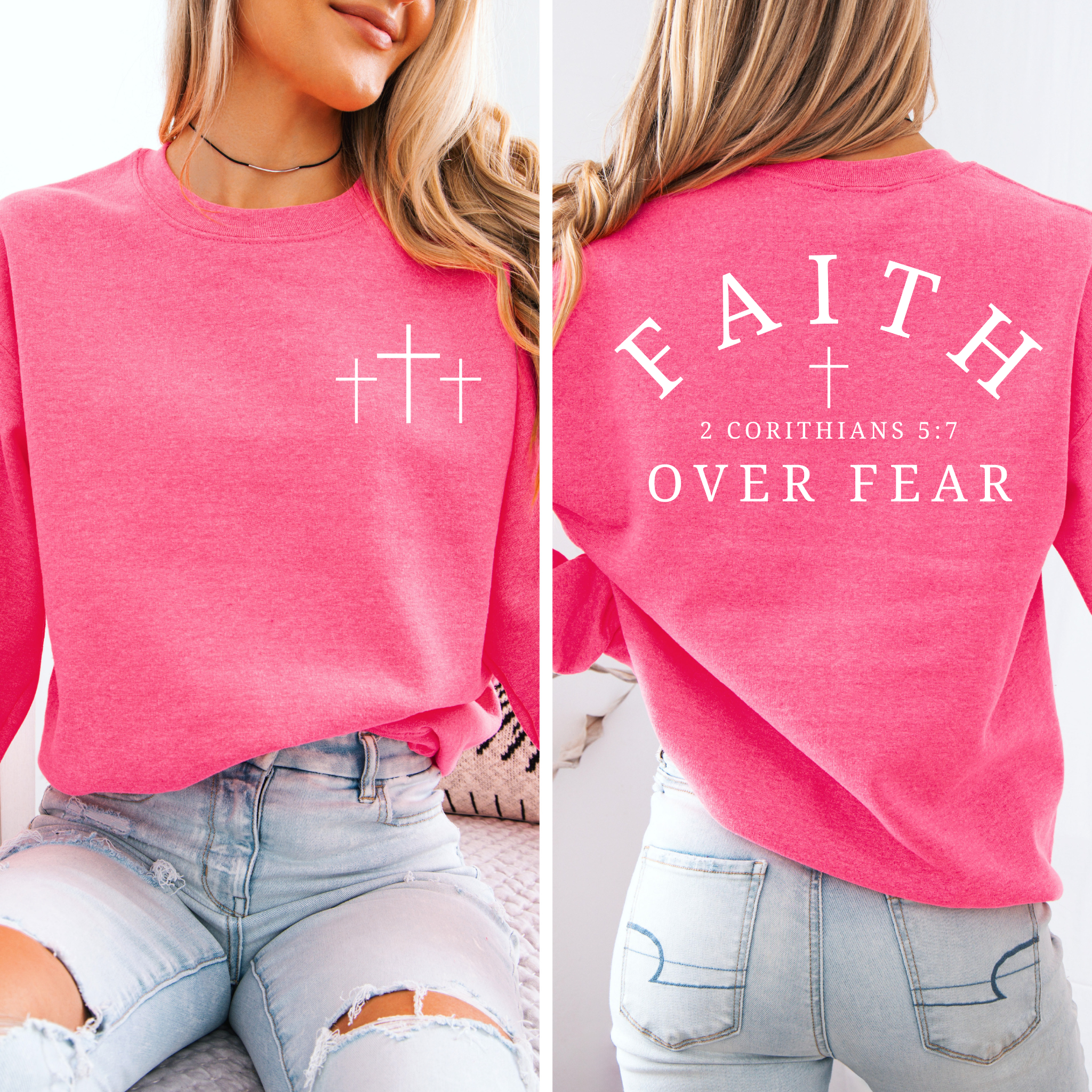 Faith Over Fear Crewneck
