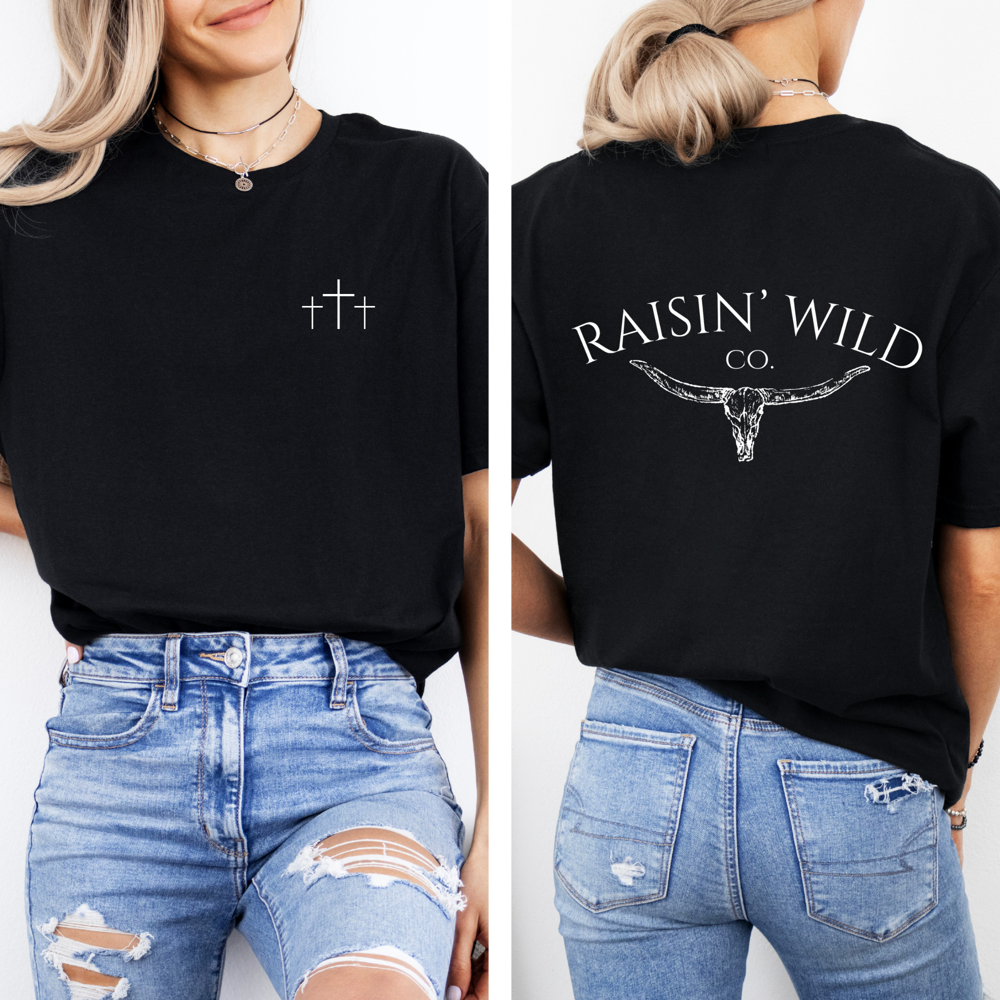 Raisin' Wild Co Tee