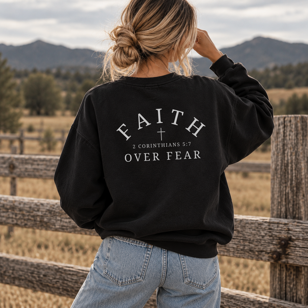Faith Over Fear Crewneck