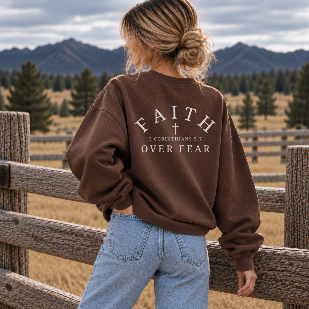 Faith Over Fear Crewneck