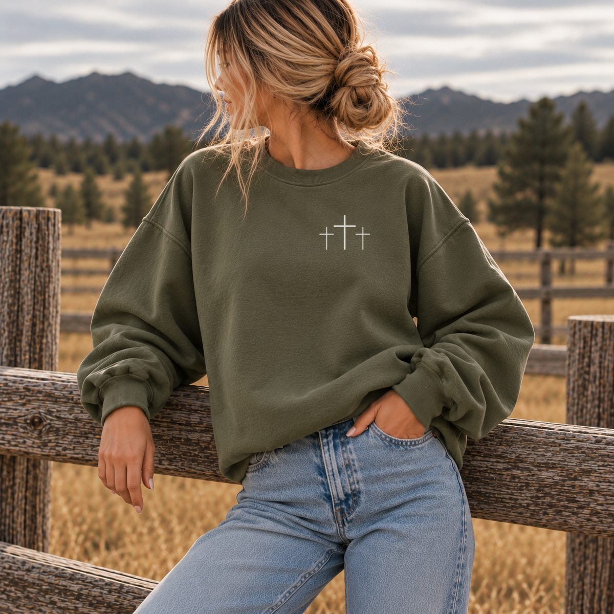 Faith Over Fear Crewneck
