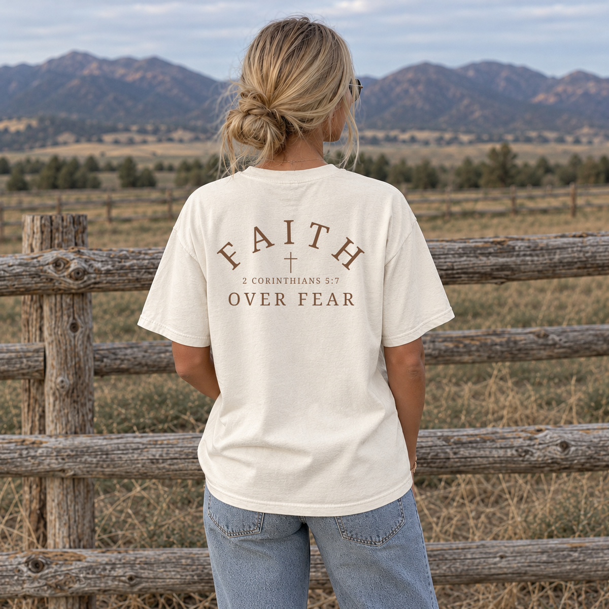 Faith Over Fear Tee