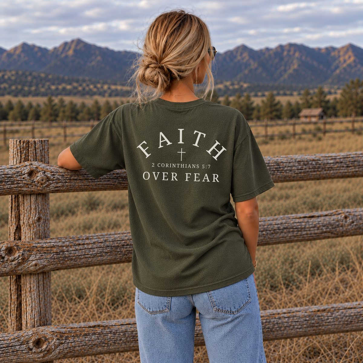 Faith Over Fear Tee