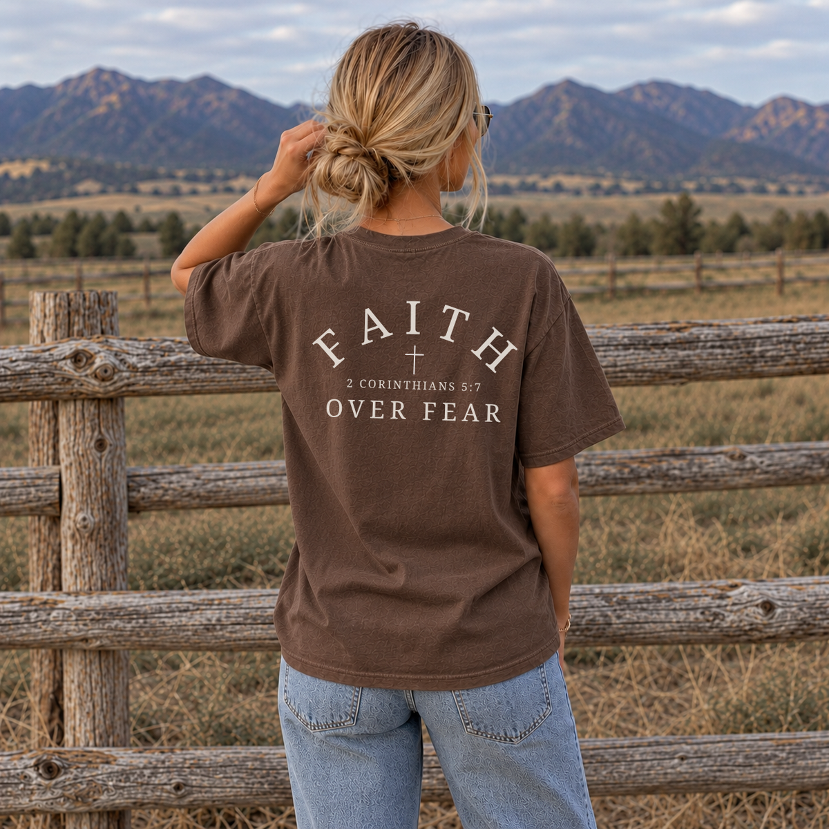 Faith Over Fear Tee