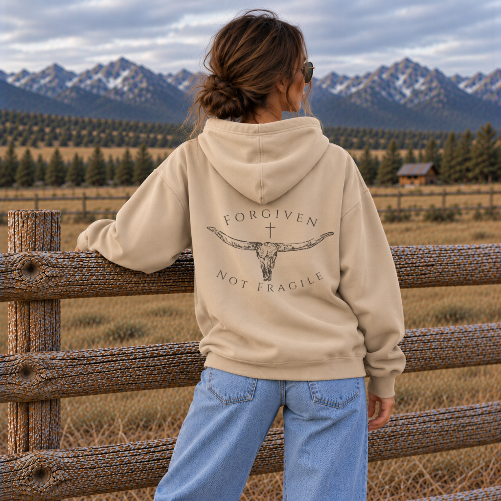 Forgiven Not Fragile Hoodie