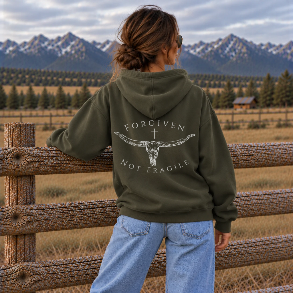 Forgiven Not Fragile Hoodie