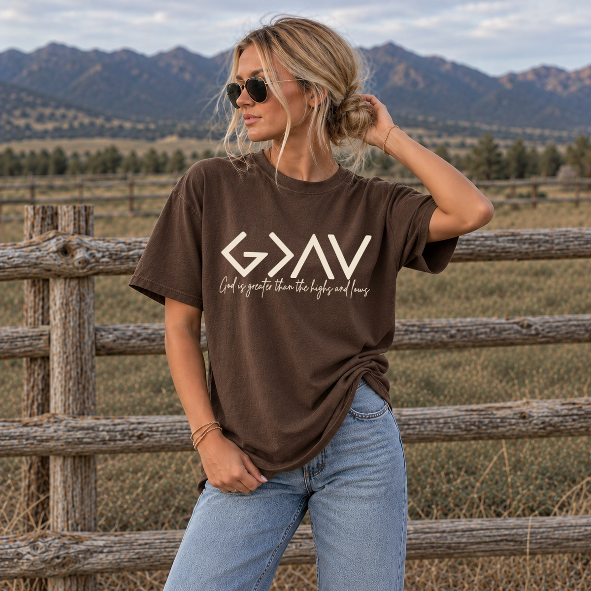 God Is Greater Tee