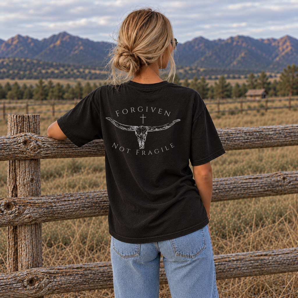 Forgiven Not Fragile Tee