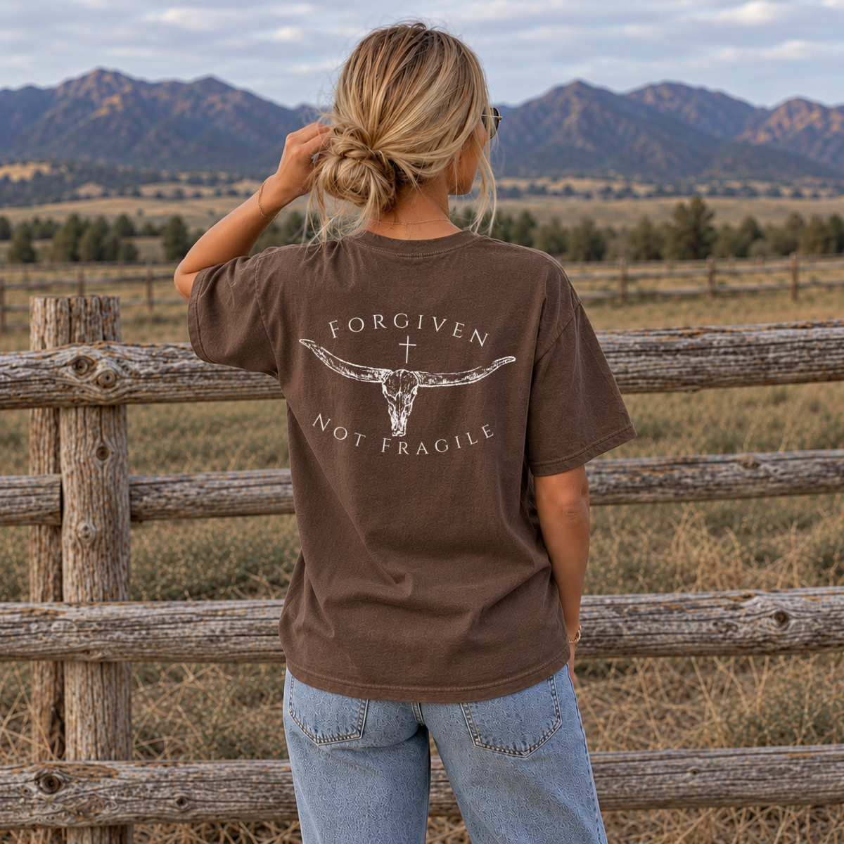 Forgiven Not Fragile Tee