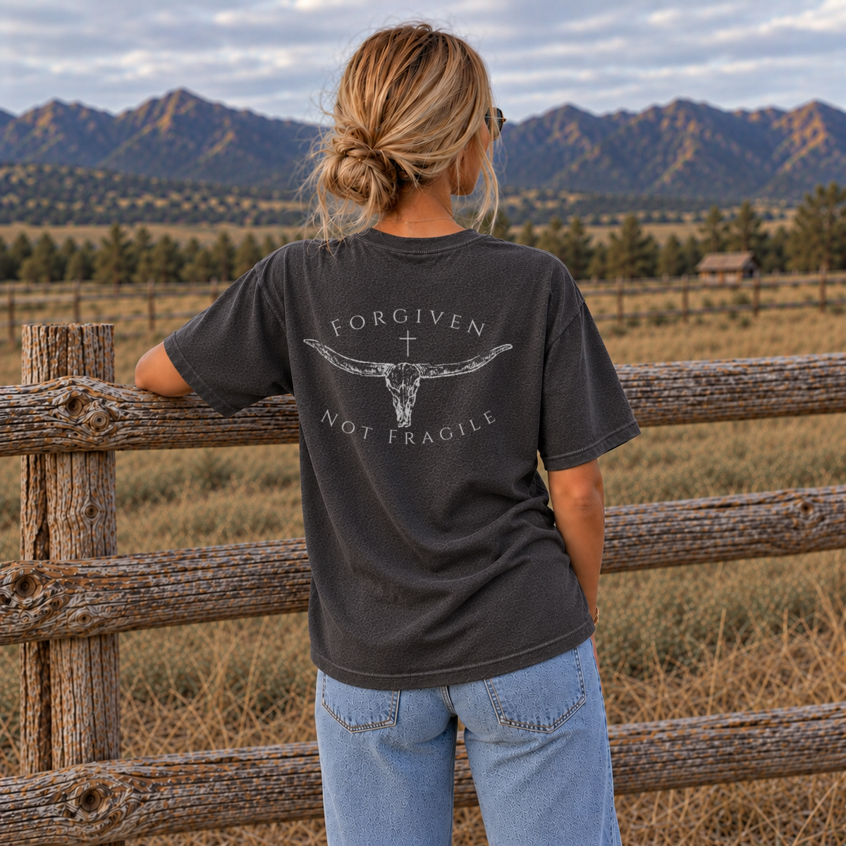 Forgiven Not Fragile Tee