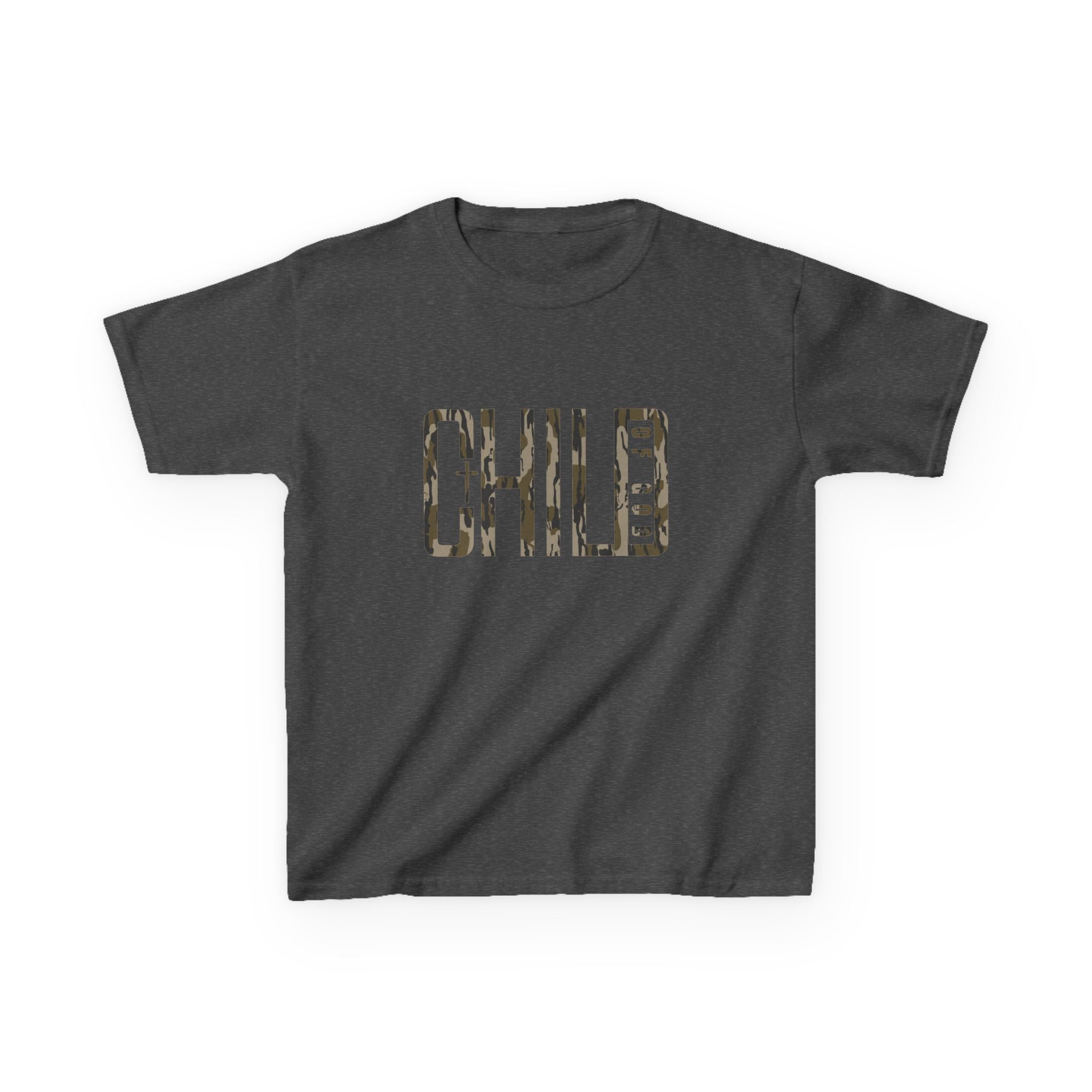 Youth Child of God Camo Tee