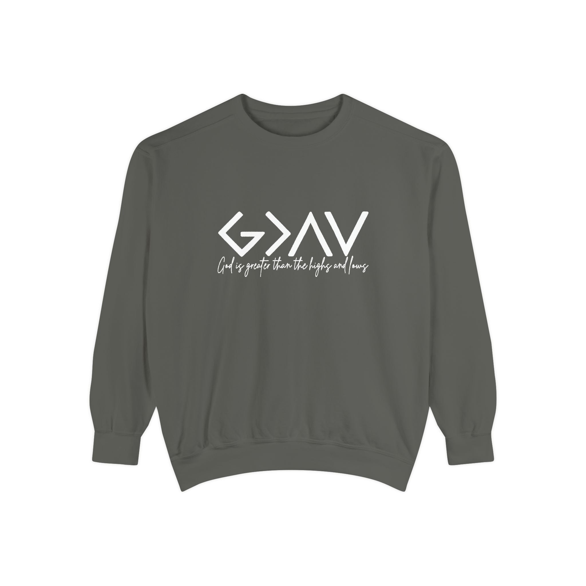 God Is Greater - Comfort Colors Crew
