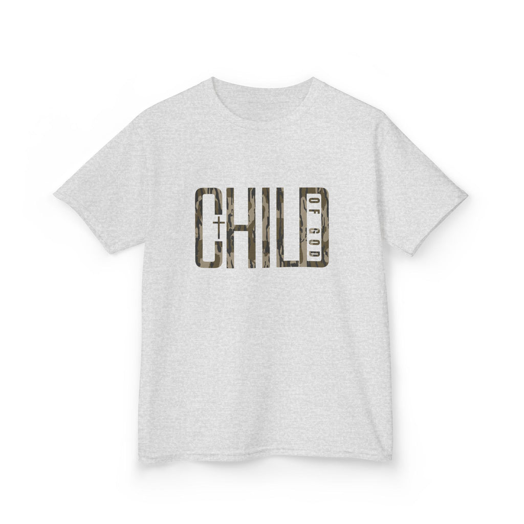Youth Child of God Camo Tee