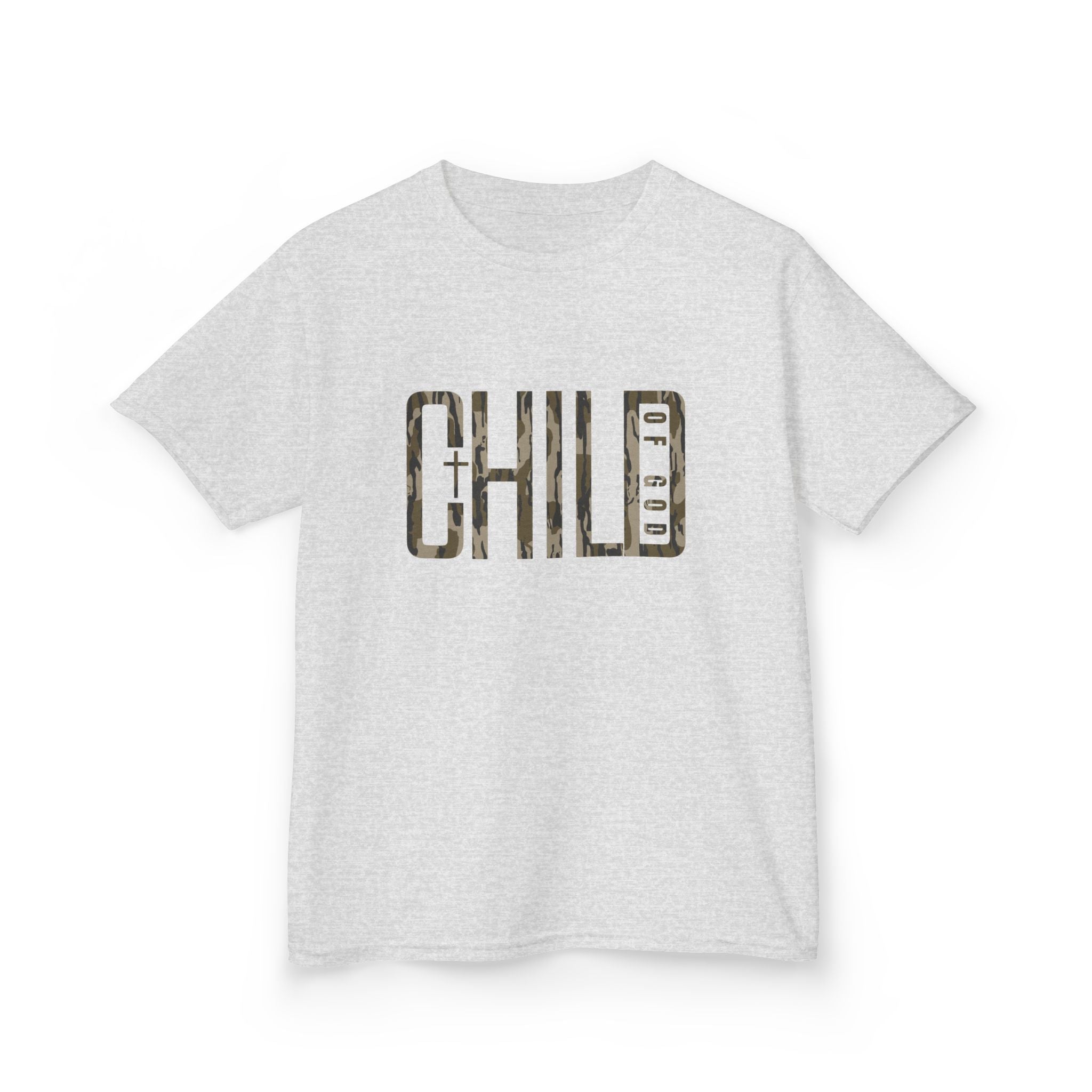 Youth Child of God Camo Tee