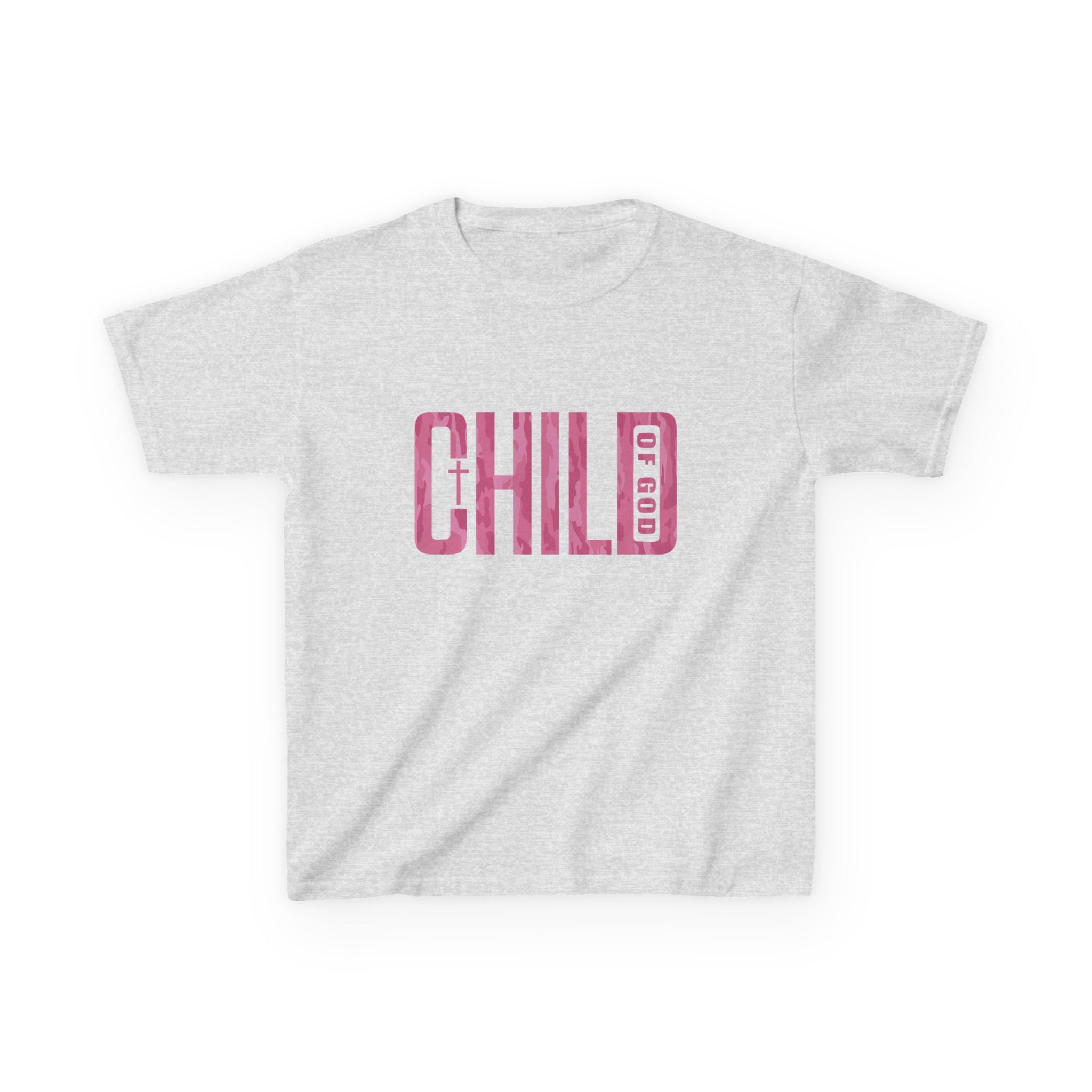Youth Child of God Pink Camo Tee
