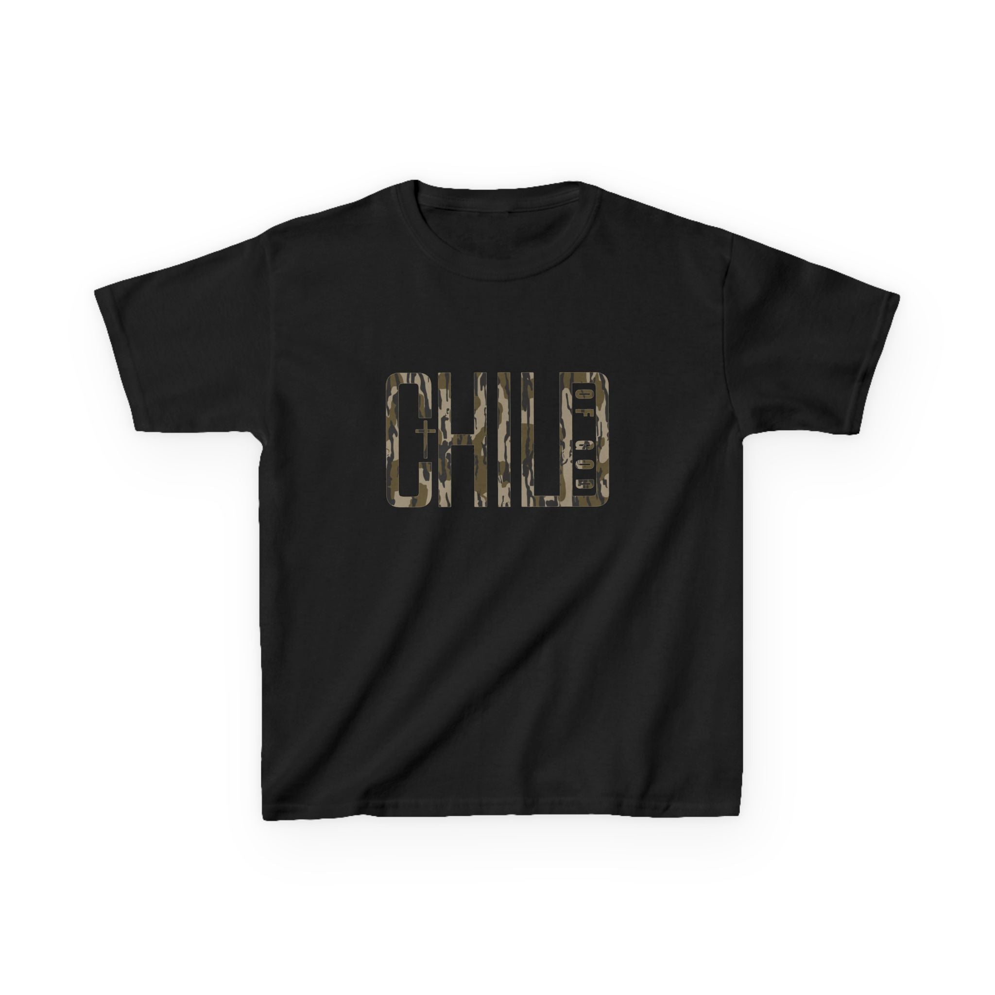 Youth Child of God Camo Tee