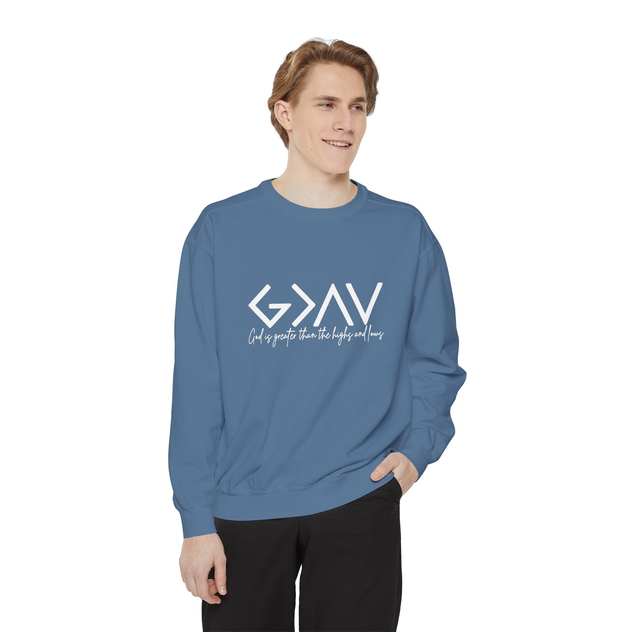 God Is Greater - Comfort Colors Crew