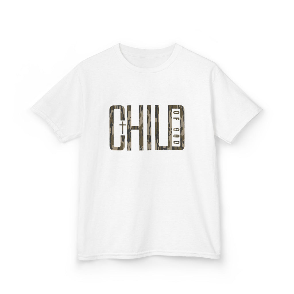 Youth Child of God Camo Tee