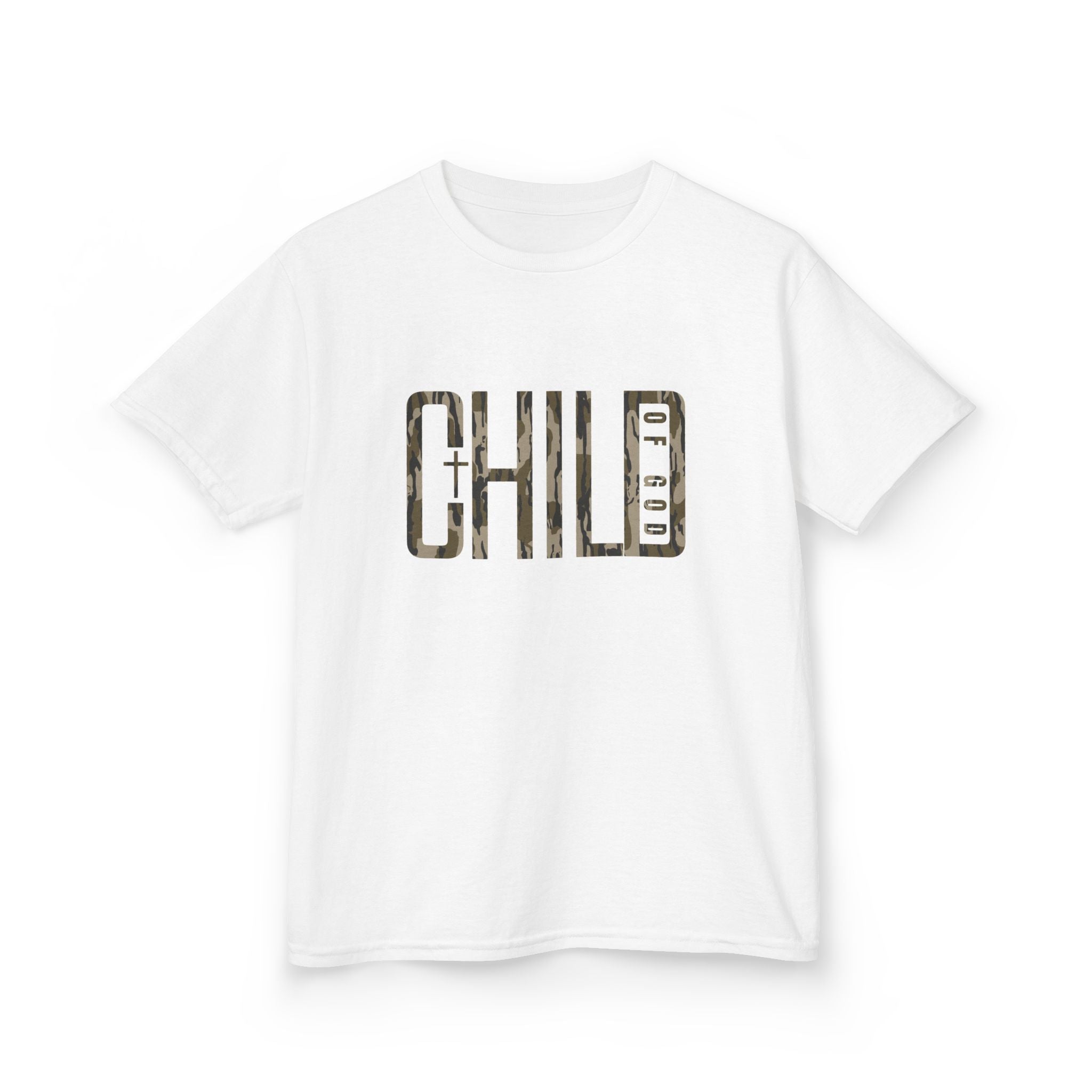 Youth Child of God Camo Tee