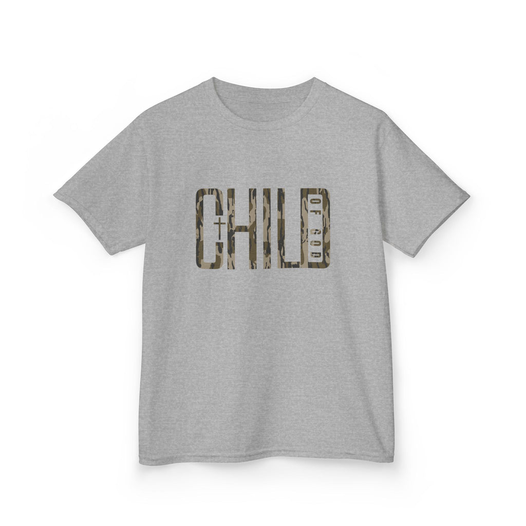 Youth Child of God Camo Tee