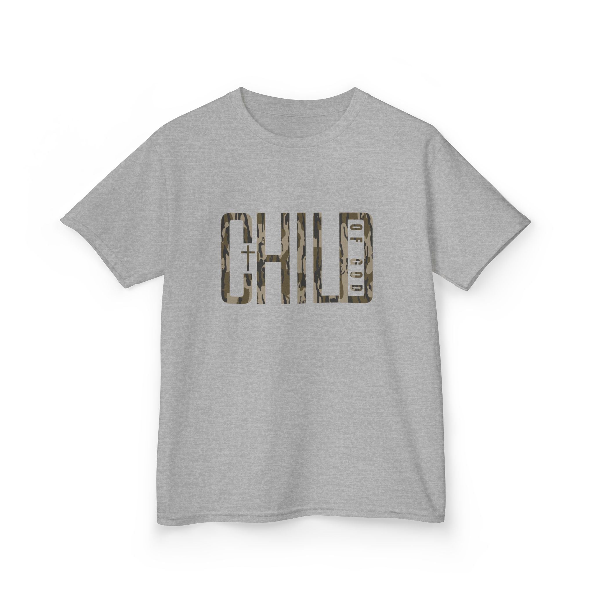 Youth Child of God Camo Tee