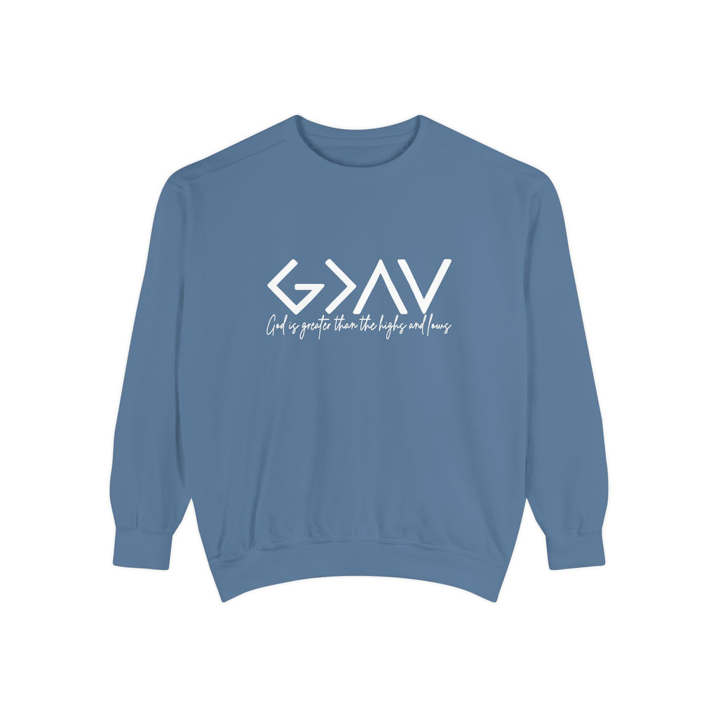 God Is Greater - Comfort Colors Crew